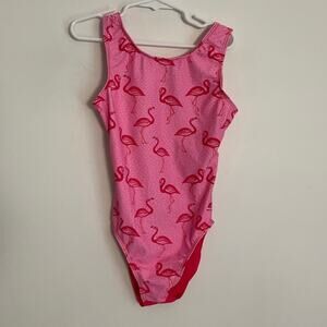 destira flamingo leotard size large